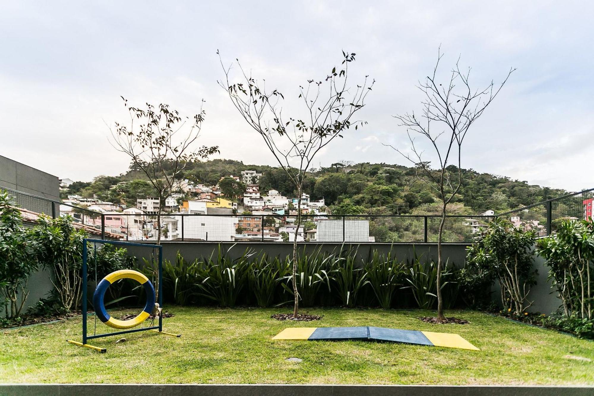 Vista mar, confortável e aconchegante em condomínio com infraestrutura de clube CA25 Florianópolis Exterior foto